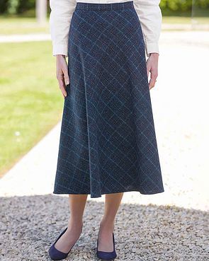 Ladies Checked Skirts
